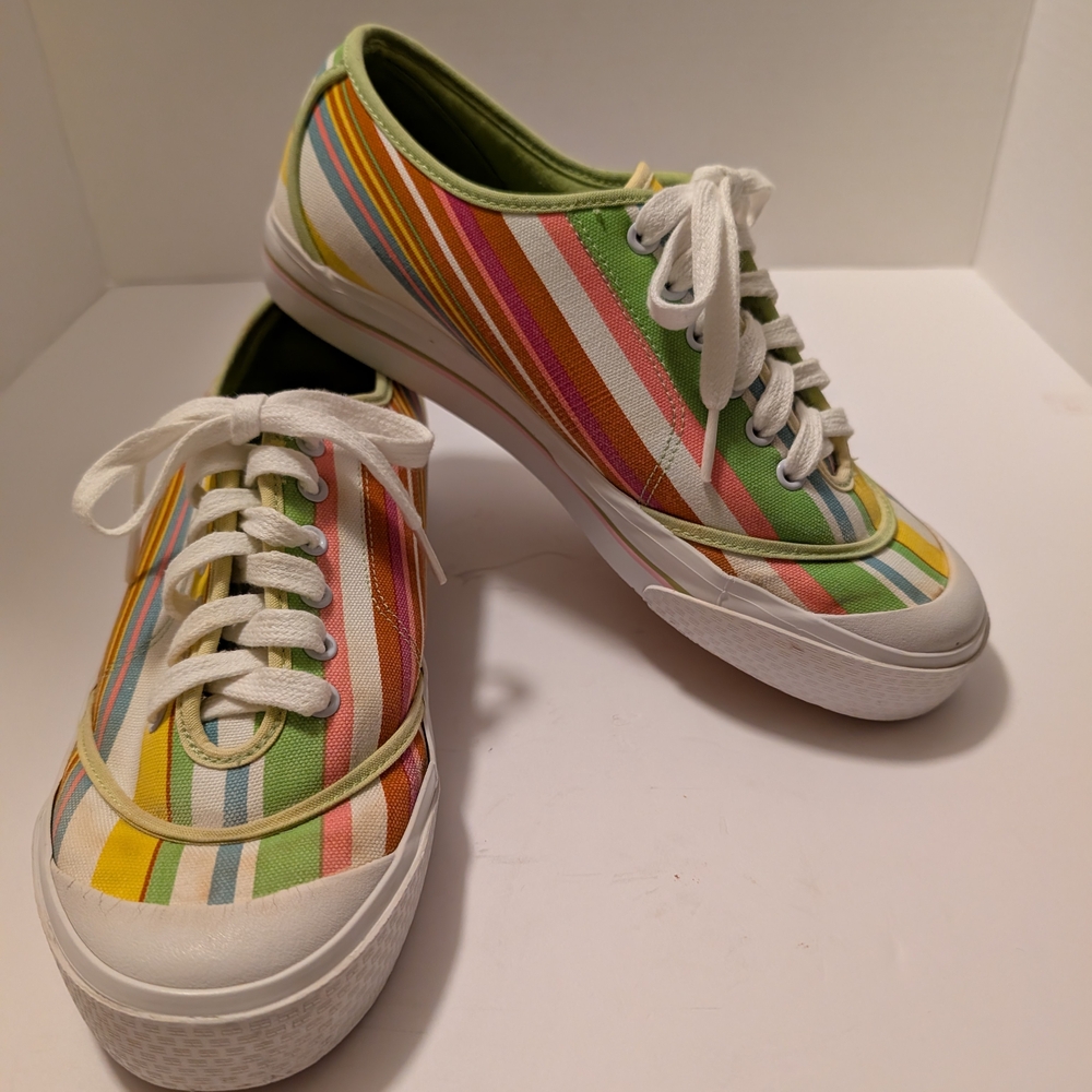 TOMMY GIRL - COLORFUL CANVAS SNEAKERS
